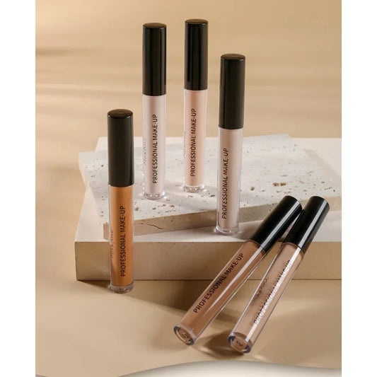 Waterproof Concealer Pen Full Coverage Cover Dark Circles Acne Pores Concealer Pen Matte Foundation Cream Facial Makeup Cosmetic