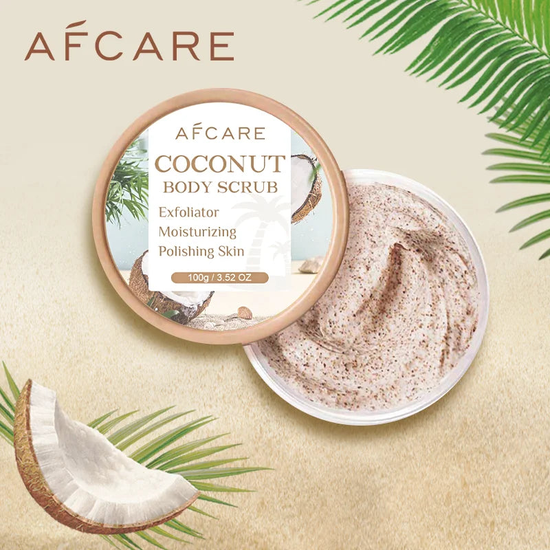 Coconut Scrub Exfoliating Collagen Body Scrub Polishing Body Foot Skin Whitening Exfoliate Skin Clean Pores Remove Dead Skin