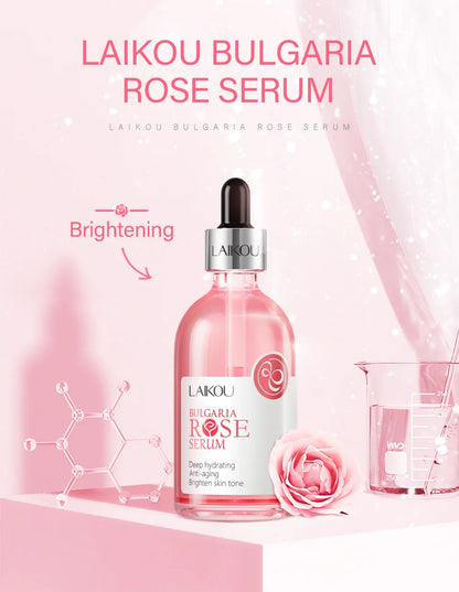 100ml LAIKOU Sakura Serum Vitamin C Essence Moisturizing Firming Brightening Face Serum Beauty Facial Skin Care Products