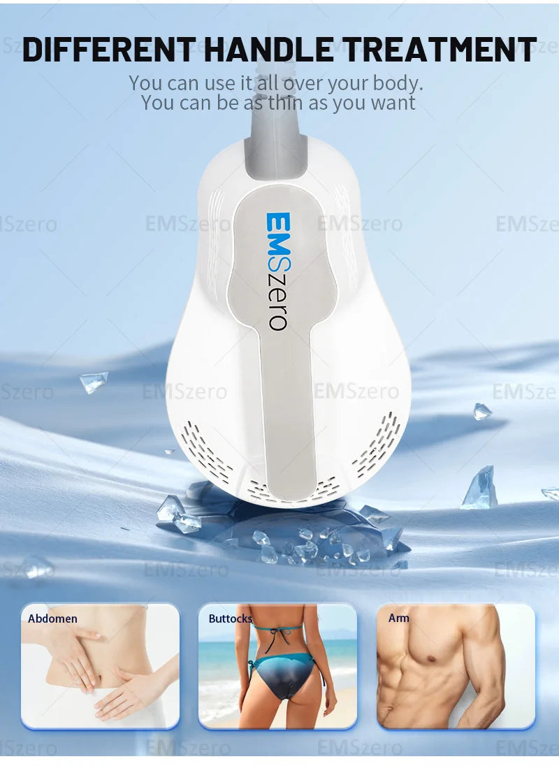 EMSZero Body Shaping Machine Muscle Stimulation Massager EMS RF Body Shaping 15 Electromagnetic Hip Fat Health Beauty Salon