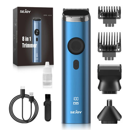 SEJOY 3 In 1 Face Clean Electric Hair Cutting Machine Men Hair Clipper Trimmer Men Cutting Beard Cordless Barber Machine