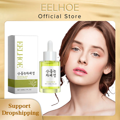 Green Tea Pores Shrinking Serum Natural Brightening Skin Lightening Removes Skin Pores Oil Control Moisturizing Face Serum Korea