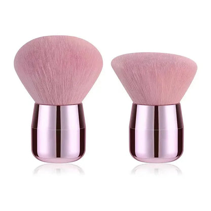 Nail Cleaning Dust Brush Makeup Brush Metal Handle Nail Paint Gel Dust Cleaning Brush Make Up Nail Art UV Powder Remover Brush