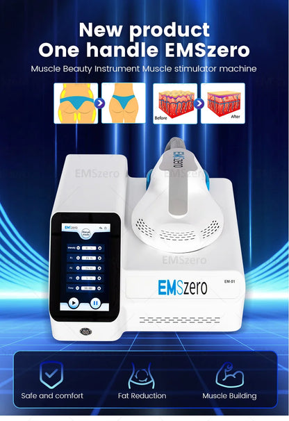 EMSZero Body Shaping Machine Muscle Stimulation Massager EMS RF Body Shaping 15 Electromagnetic Hip Fat Health Beauty Salon