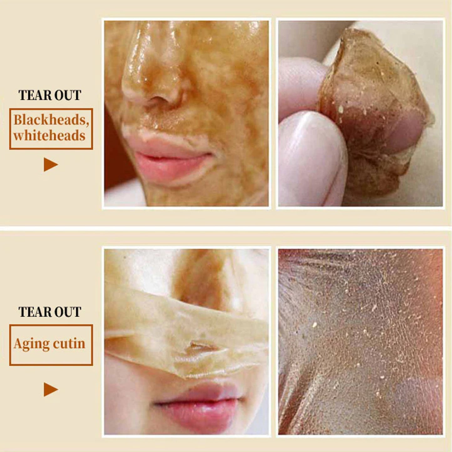 Blackhead Remover Facial Mask Ginseng Peeling Mask Deep Cleansing Shrink Pores Moisturizing Beauty Health Skin Care Product 100g