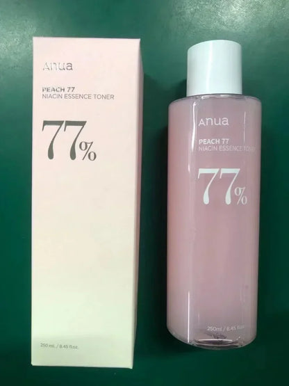 Anua Peach 70% Niacinamide Toner Lotion Cleansing Oil Salicylic Acid Cotton Tablets Houttuynia Cordata Quercetin Facial Cleanser