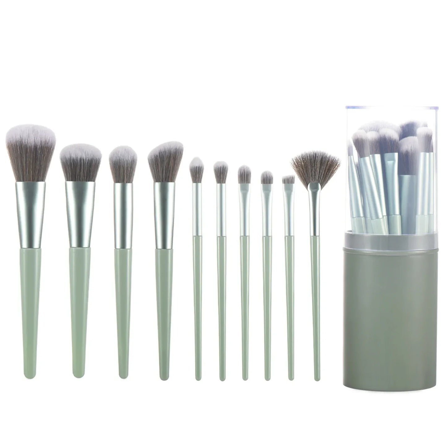 10/14Pcs Premium Makeup Brushes Set Eye Shadow Foundation Women Cosmetic Powder Blush Blending Beauty Make Up Beauty Tool