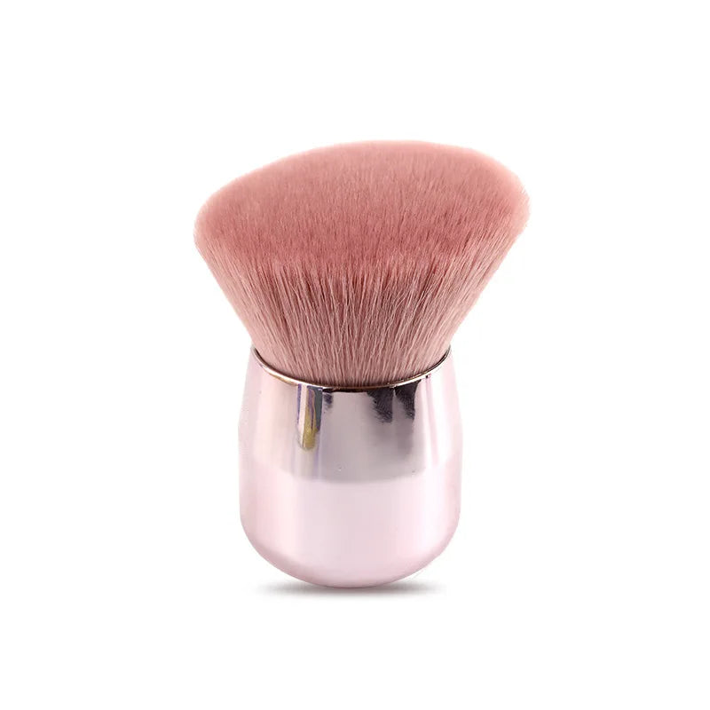 Nail Cleaning Dust Brush Makeup Brush Metal Handle Nail Paint Gel Dust Cleaning Brush Make Up Nail Art UV Powder Remover Brush