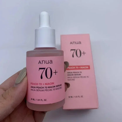 Anua Peach 70% Niacinamide Toner Lotion Cleansing Oil Salicylic Acid Cotton Tablets Houttuynia Cordata Quercetin Facial Cleanser