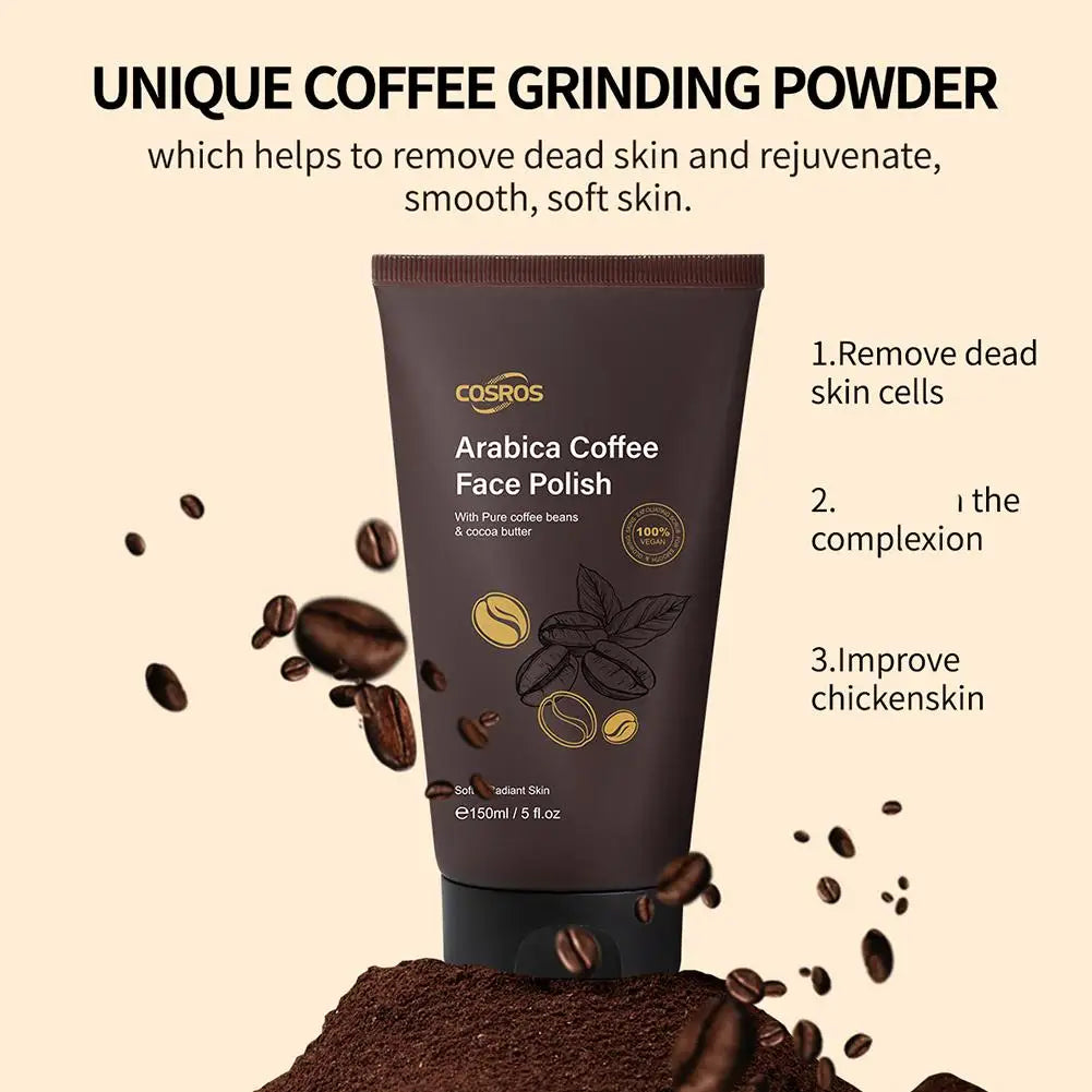 Coffee Scrub Body Scrub Exfoliators Cream Facial Dead Sea Salt For Whitening Moisturizing Anti Cellulite Treatment Acne V5Q8