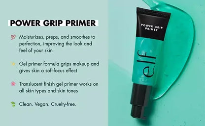 24ML Makeup Cosmetic elf Power Grip Primer Based Hydrating Face Primer Power Moisturizing Wear Makeup Cosmetics tools