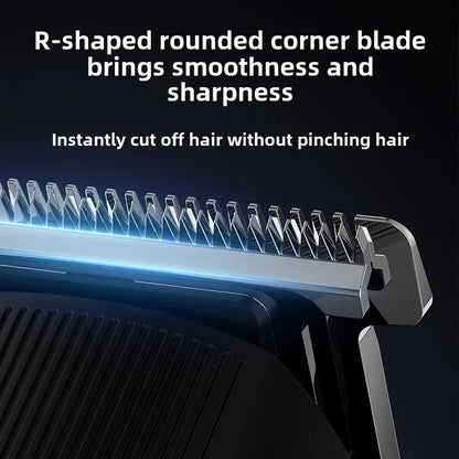 LCD Display Hair Trimmers Set Hair Clippers for Men Professional 5 in 1 Body Grooming Hair Clipper Rechargeable Haircut Machine