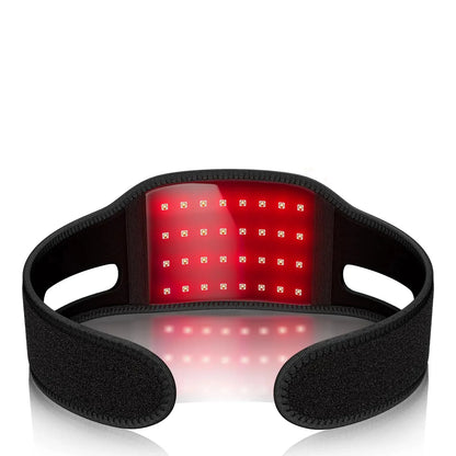 Rechargable Neck Brace V Face Wearable Red Light Therapy Neck Belt Skin Care Home Use Infrared Therapy Face Care LED Lights