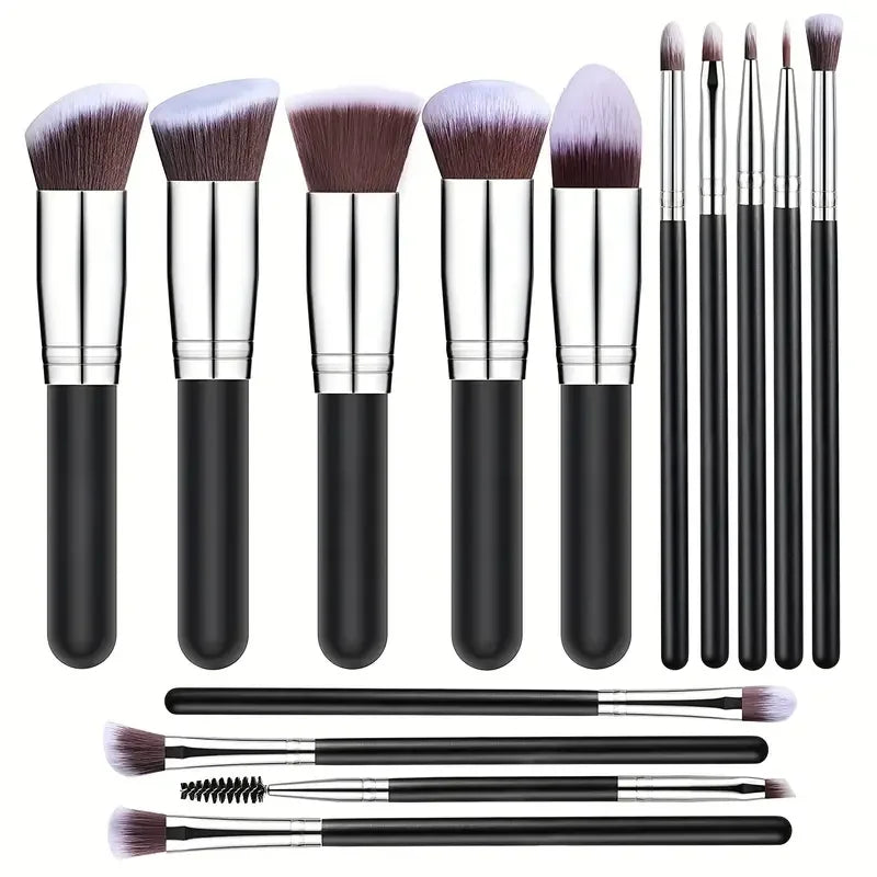 NEW 14PCS Makeup Brushes Set  Soft Fluffy Foundation Blush Powder Eyeshadow Blending Female Cosmetics Beauty Tool Christmas gift