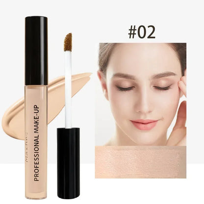 Waterproof Concealer Pen Full Coverage Cover Dark Circles Acne Pores Concealer Pen Matte Foundation Cream Facial Makeup Cosmetic