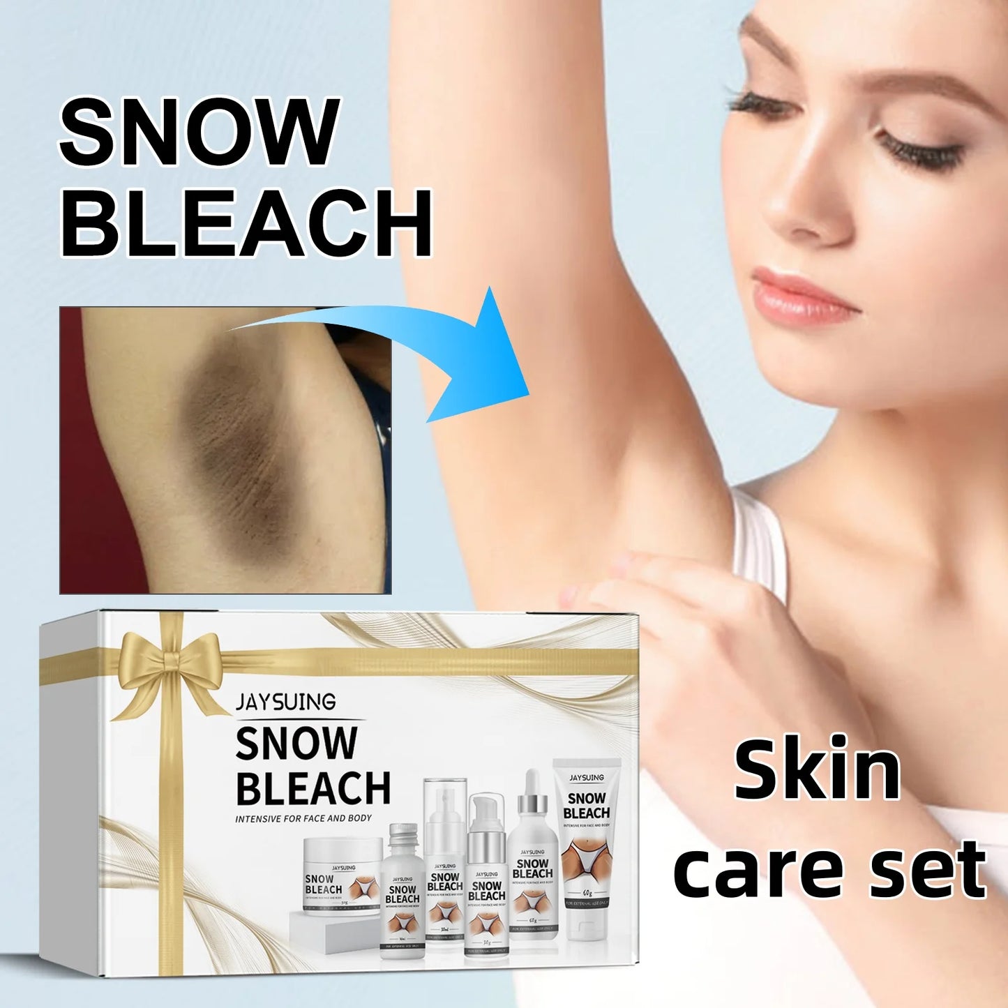 Beauty Skin Set Diminish The Blackness Of he Armpit Thigh Joint Private Area Brighten The Skin Tone Moisturizing Body Care Kit